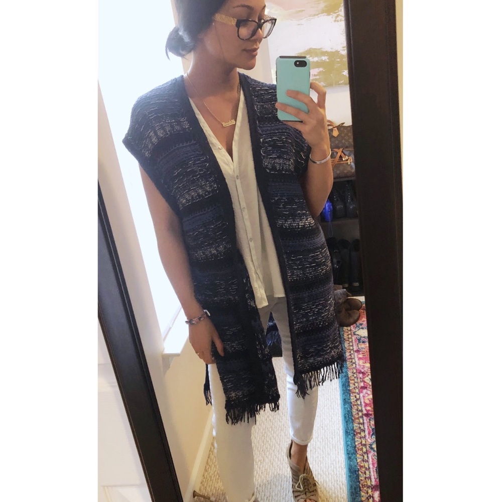 Massimo Dutti Knit Cardigan Duster